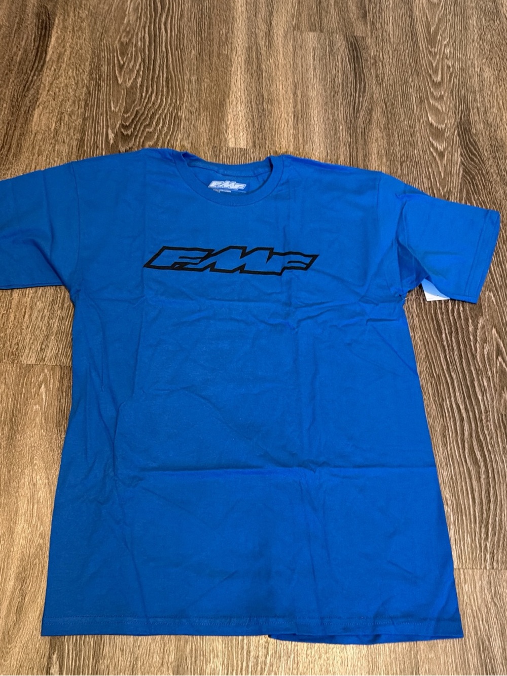 FMF Men's Short Sleeve Logo Tee in Royal Blue